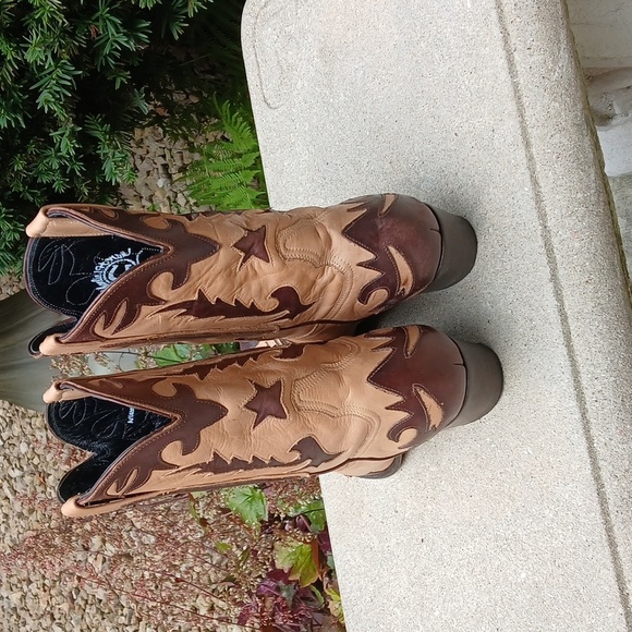 LUCCHESE Charlie 1 Horse Handcrafted In Brazil Boot Sz 9B - Picture 7 of 12